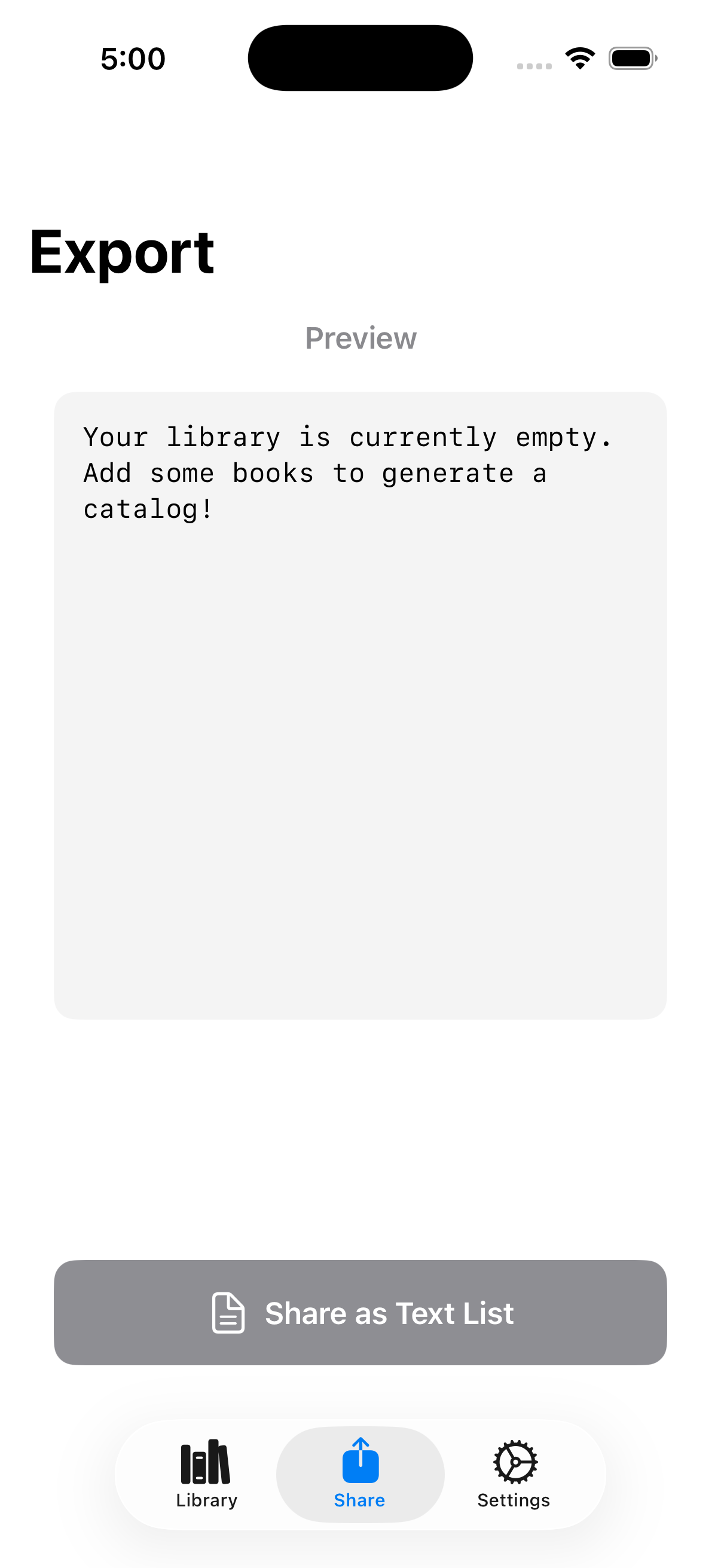 My Library Helper Share Screen